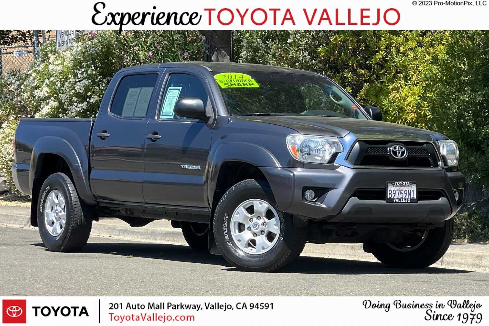 Used 2014 Toyota Tacoma Base with VIN 3TMLU4EN4EM144961 for sale in Vallejo, CA