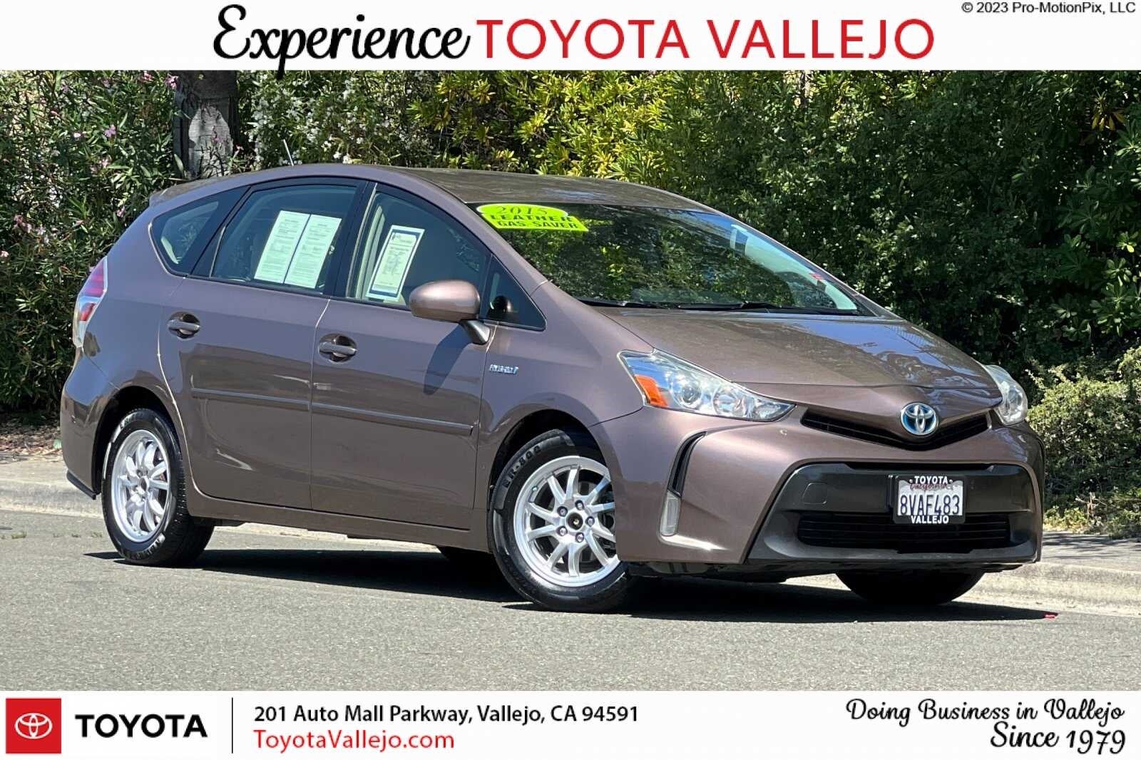 Used 2015 Toyota Prius v Four with VIN JTDZN3EU9FJ035435 for sale in Vallejo, CA